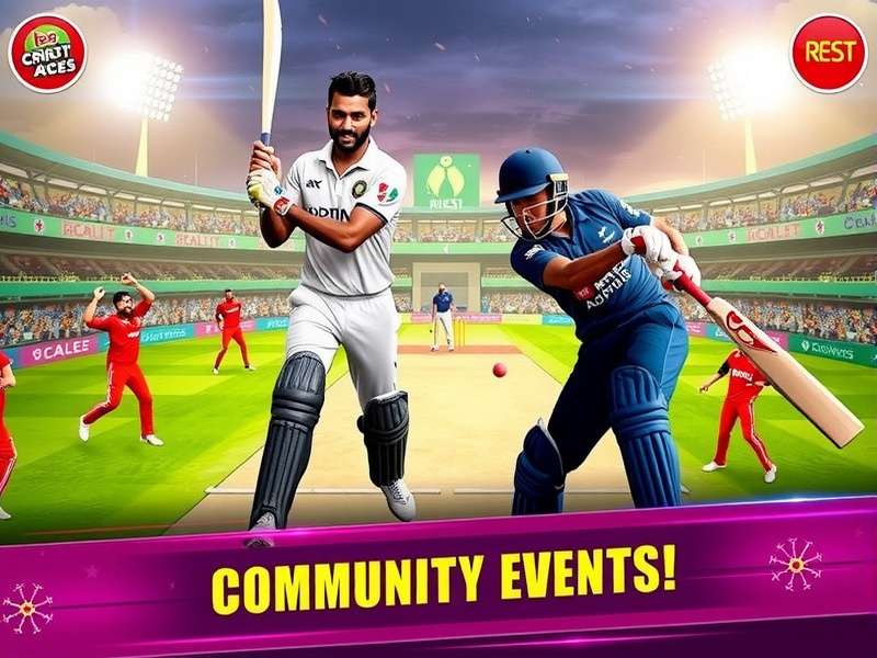 Desi Cricket Aces Gameplay Screenshot
